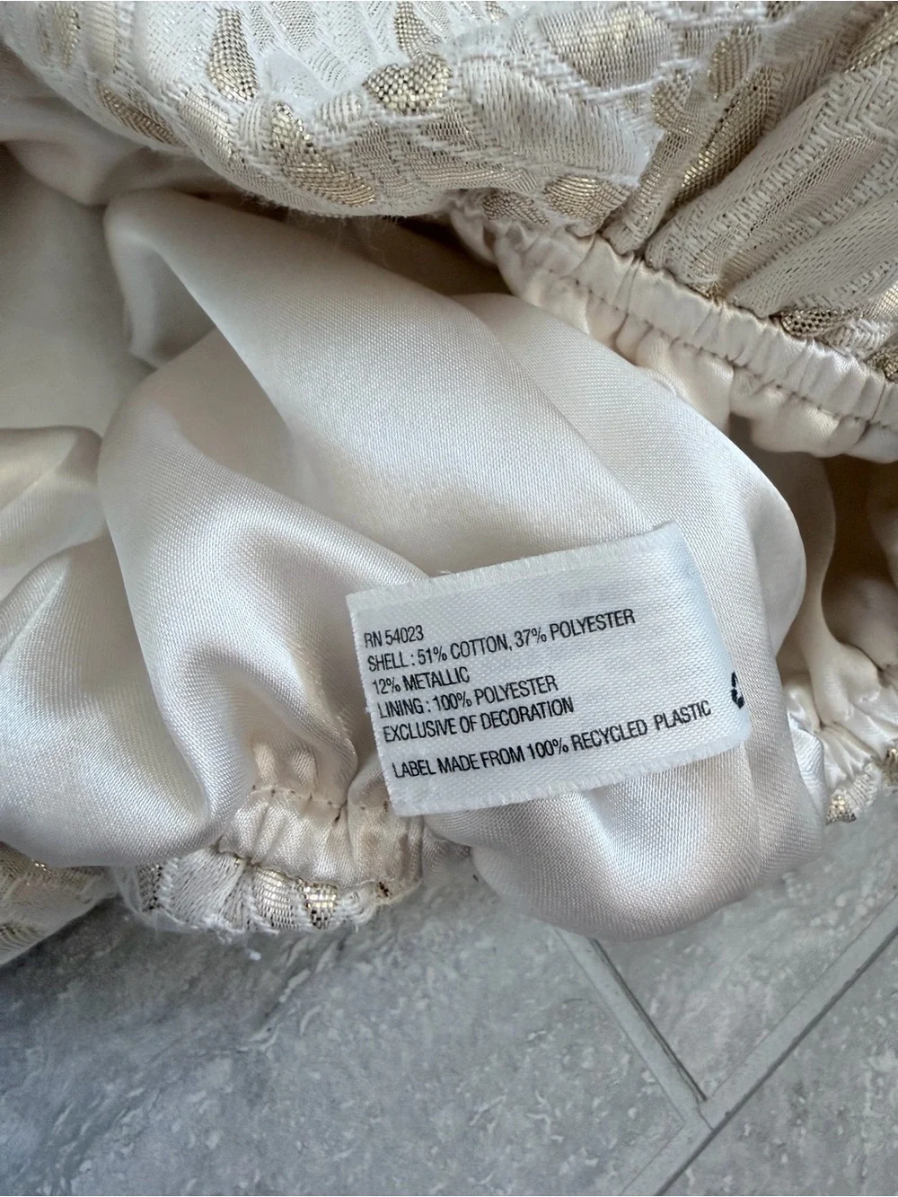 GAP girls ivory